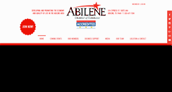 Desktop Screenshot of abilenechamber.com